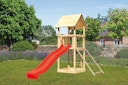 Vorschaubild Akubi Kinderspielturm Lotti inkl. Netzrampe und Rutsche