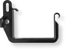 Rinnenhalter PVC RG 70 anthrazit Rinnenhalter PVC RG 70 anthrazitZubehörbild