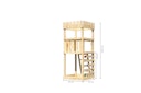 Vorschaubild Akubi Kinderspielturm Ritterburg Löwenherz mit Kletterwand ECO