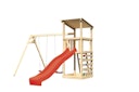 Vorschaubild Akubi Kinderspielturm Anna mit Pultdach inkl. Wellenrutsche, Kletterwand und Doppelschaukel