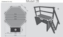 Vorschaubild Karibu Pool Modell 2 A/B/C/D - kesseldruckimprägniert