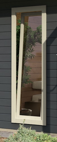 Karibu Premium Gartenhaus Radeburg 4 - 40 mm (Homeoffice-Gartenhaus)