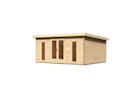 Vorschaubild Karibu Premium Gartenhaus Radeburg 4 - 40 mm (Homeoffice-Gartenhaus)