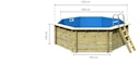 Vorschaubild Karibu Pool Modell 2 A/B/C/D - kesseldruckimprägniert
