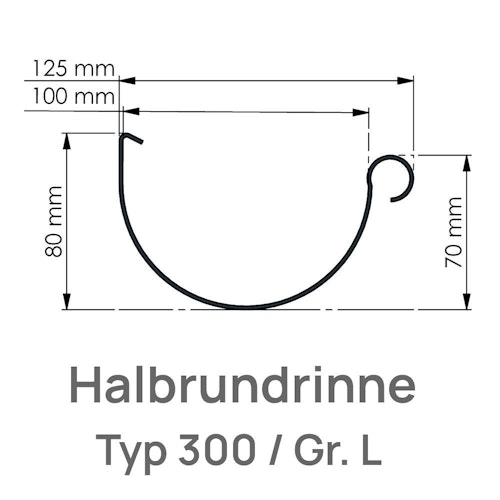 Außenwinkel 90° zum Kleben, RG100 Typ 300 braun