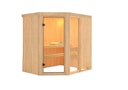 Vorschaubild Karibu Sauna Fiona 1 mit Eckeinstieg 68 mm