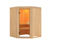 Vorschaubild Karibu Sauna Nanja - 68 mm Systemsauna - 230 Volt Plug & Play