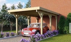 Karibu Carport Einzelcarport Classic Einzel 1 - kesseldruckimprägniert