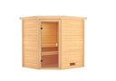 Vorschaubild Karibu Woodfeeling Sauna Elea - 38 mm Massivholz Aktionssauna