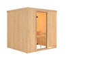 Vorschaubild Karibu Woodfeeling Sauna Tromsö - 68 mm Aktionssauna