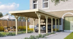 Karibu Carport Einzelcarport Classic Einzel 3 - kesseldruckimprägniert
