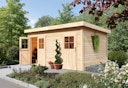 Vorschaubild Karibu Woodfeeling Gartenhaus Mattrup - 28 mm