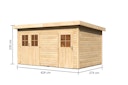 Vorschaubild Karibu Woodfeeling Gartenhaus Mattrup - 28 mm