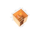 Vorschaubild Karibu Woodfeeling Sauna Sandra - 38 mm Massivholz Aktionssauna