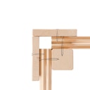 Vorschaubild Karibu Woodfeeling Sauna Sandra - 38 mm Massivholz Aktionssauna