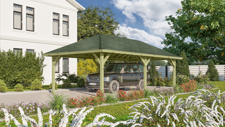 Karibu Pavillon Carport Kirn 1/2/3 - KDI