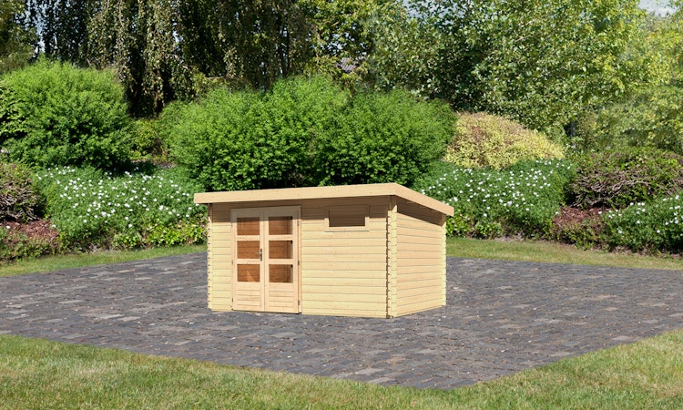 Karibu Woodfeeling Gartenhaus Bastrup 8 - 28 mm