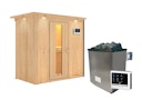 Vorschaubild Karibu Sauna Variado mit Fronteinstieg 68 mm