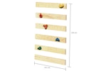 Vorschaubild Akubi Kinderspielturm Lotti inkl. Doppelschaukel und Kletterwand