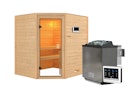 Vorschaubild Karibu Woodfeeling Sauna Mia - 38 mm Massivholz Aktionssauna