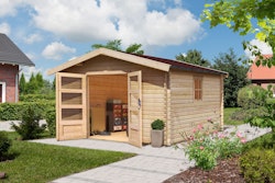 Karibu Woodfeeling Gartenhaus Meldorf 5 - 38 mm