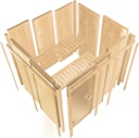 Vorschaubild Karibu Sauna Avari 2 Superior mit Fronteinstieg 68 mm - 230 Volt Plug & Play