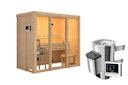 Vorschaubild Karibu Sauna Avari 2 Superior mit Fronteinstieg 68 mm - 230 Volt Plug & Play