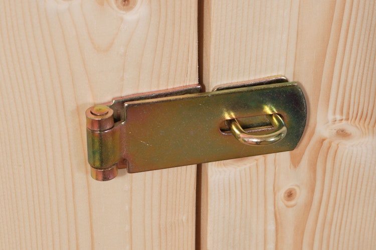 Karibu Multifunktionshaus Flexie inkl. Schleppdach und Anbauschrank - 19 mm - Aktionsangebot