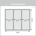 Vorschaubild Karibu Gartensauna Saunahaus Hytti 3