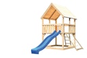 Vorschaubild Akubi Kinderspielturm Luis mit Wellenrutsche und Netzrampe