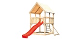 Vorschaubild Akubi Kinderspielturm Luis mit Wellenrutsche und Netzrampe