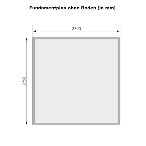 Karibu Gartenhaus Blockbohlenhaus Flora 3/5 - inkl. Dachbegrünungsmaterial