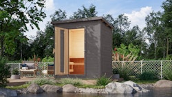 Karibu Gartensauna Saunahaus Hytti 1