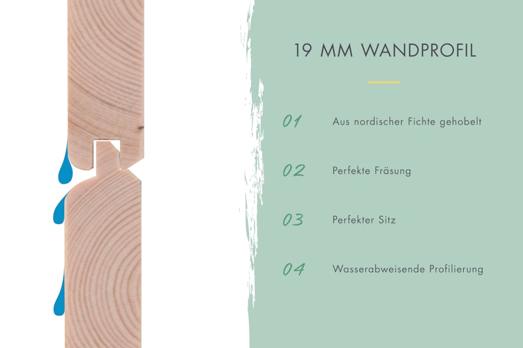 Akubi Stelzenhaus Fidel mit Satteldach inkl. Wellenrutsche und Doppelschaukelanbau