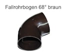 Vorschaubild Fallrohrbogen 68° DN 60 weiß (1 Stück)