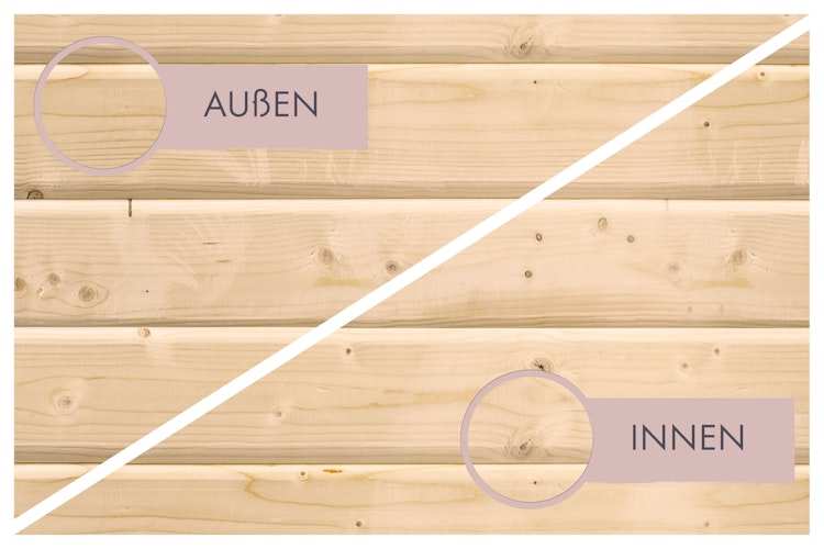 Karibu Sauna Airi Superior mit Eckeinstieg 68 mm