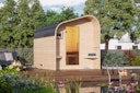 Vorschaubild Karibu Gartensauna/Saunafass Fasshaus 2 asymmetrisch