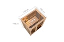 Vorschaubild Karibu Sauna Irava 1 - 68 mm Systemsauna - 230 Volt Plug & Play