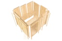 Vorschaubild Karibu Sauna Irava 3 - 68 mm Systemsauna - 230 Volt Plug & Play