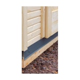 Abdeckblende 80 mm für Gartenhaus/Saunahaus Fundamentbalken anthrazit Abdeckblende 80 mm für Gartenhaus/Saunahaus Fundamentbalken anthrazitZubehörbild
