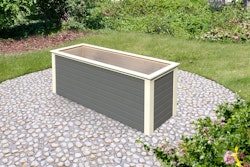 Karibu Hochbeet Sunny - 1520 l Fassungsvermögen 28 mm Wandstärke - Aktionsangebot