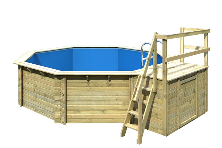 Karibu Pool Modell 2 A/B/C/D - kesseldruckimprägniert