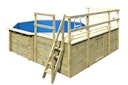 Vorschaubild Karibu Pool Modell 2 A/B/C/D - kesseldruckimprägniert