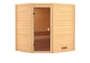 Vorschaubild Karibu Woodfeeling Sauna Mia - 38 mm Massivholz Aktionssauna