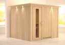 Vorschaubild Karibu Sauna Gobin mit Fronteinstieg 68 mm