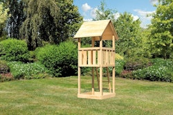 Akubi Kinderspielturm Lotti mit Satteldach