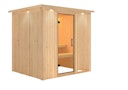 Vorschaubild Karibu Sauna Daria - 68 mm Systemsauna - 230 Volt Plug & Play