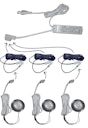 Vorschaubild Karibu Ersatz LED Spot-Set (3 Stück) inkl. Kabel und Trafo für Karibu Sauna Dachkränze (ID 70565)