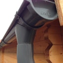 Vorschaubild Metall Dachrinnenset für Karibu Gartenhaus Doderic 3/4/5