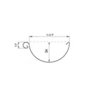 Vorschaubild Metall Dachrinnenset für Karibu Gartenhaus Doderic 3/4/5